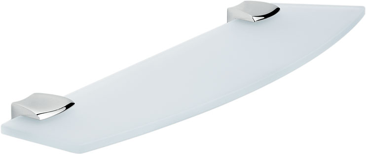 

Полка Colombo Design Land B2816.CR, Белый;хром, Land B2816.000