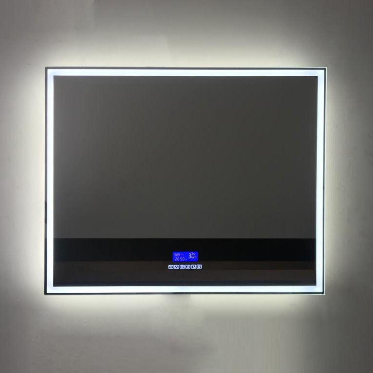 

Зеркало BelBagno SPC-GRT-1200-800-LED-TCH-RAD с bluetooth, термометром и радио