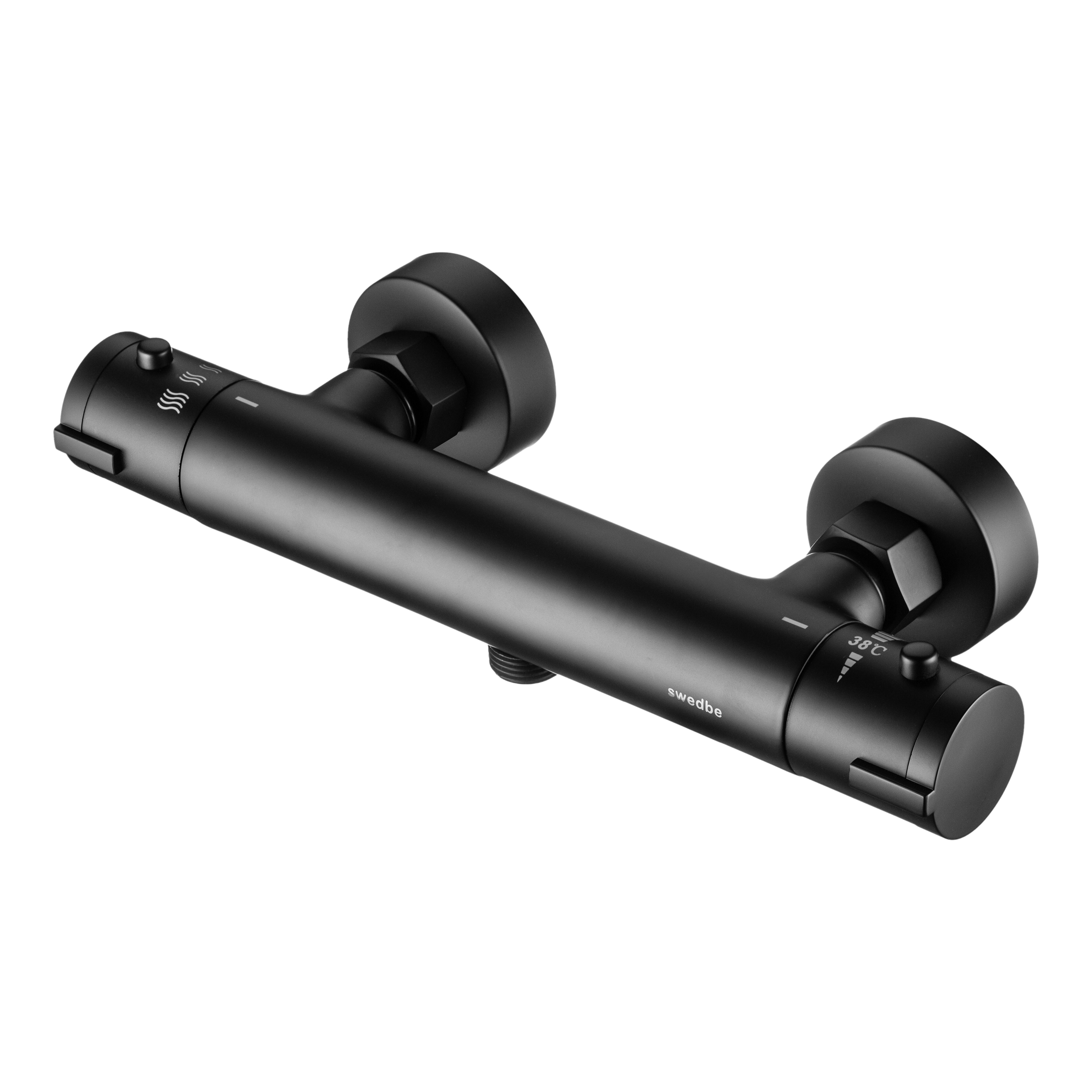

Термостат Swedbe Mercury 9025B для душа, черный, 9025B