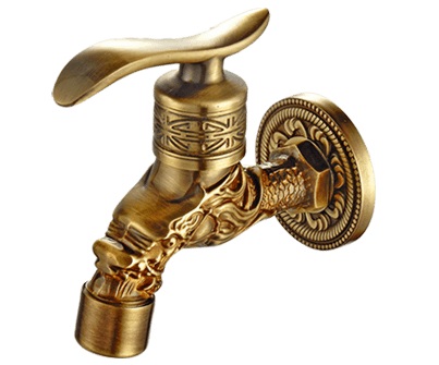 

Кран Bronze de Luxe сливной для бани 1/2", Бронза, сливной для бани 1/2"