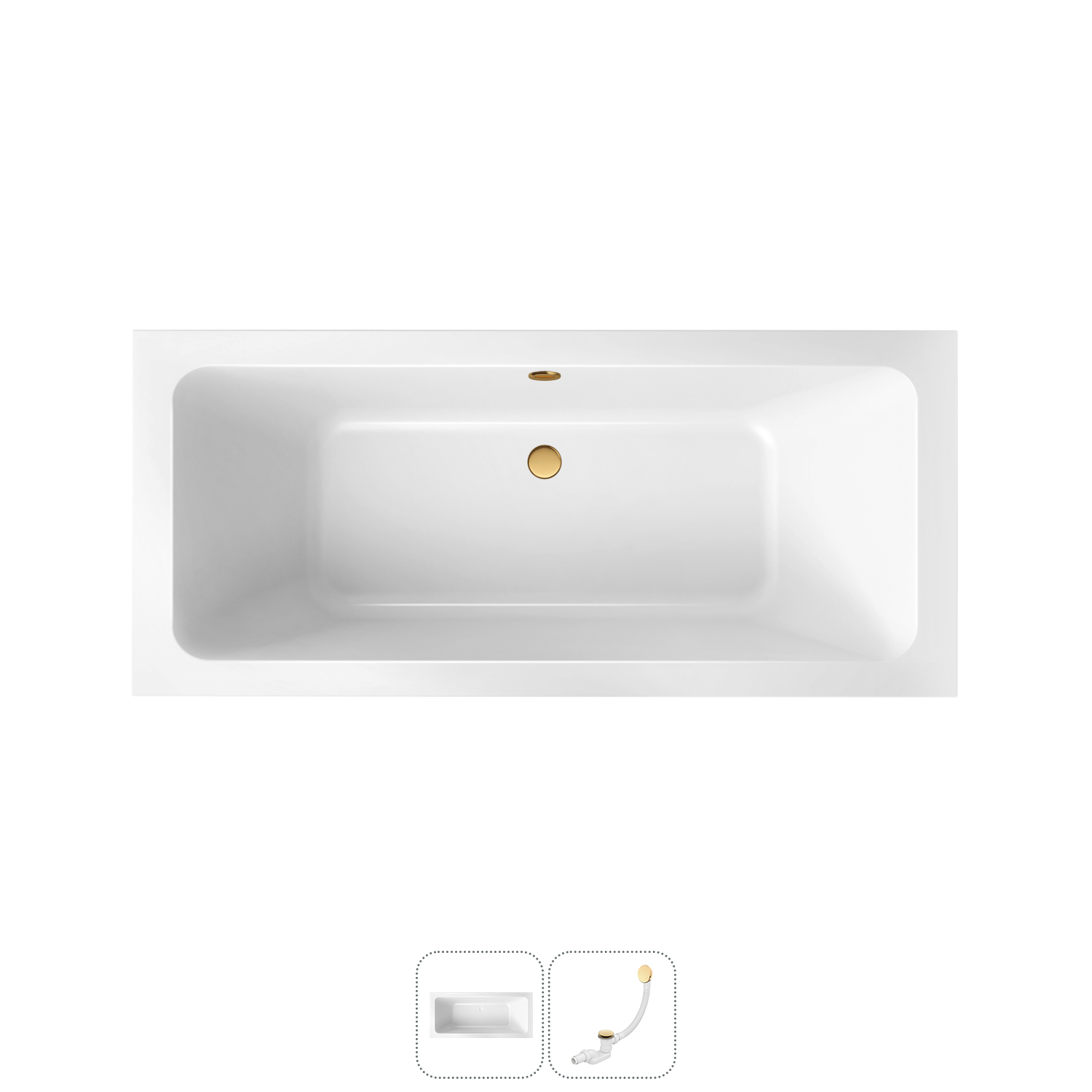 

Комплект с ванной Lavinia Boho Pure 202010889, 202010889