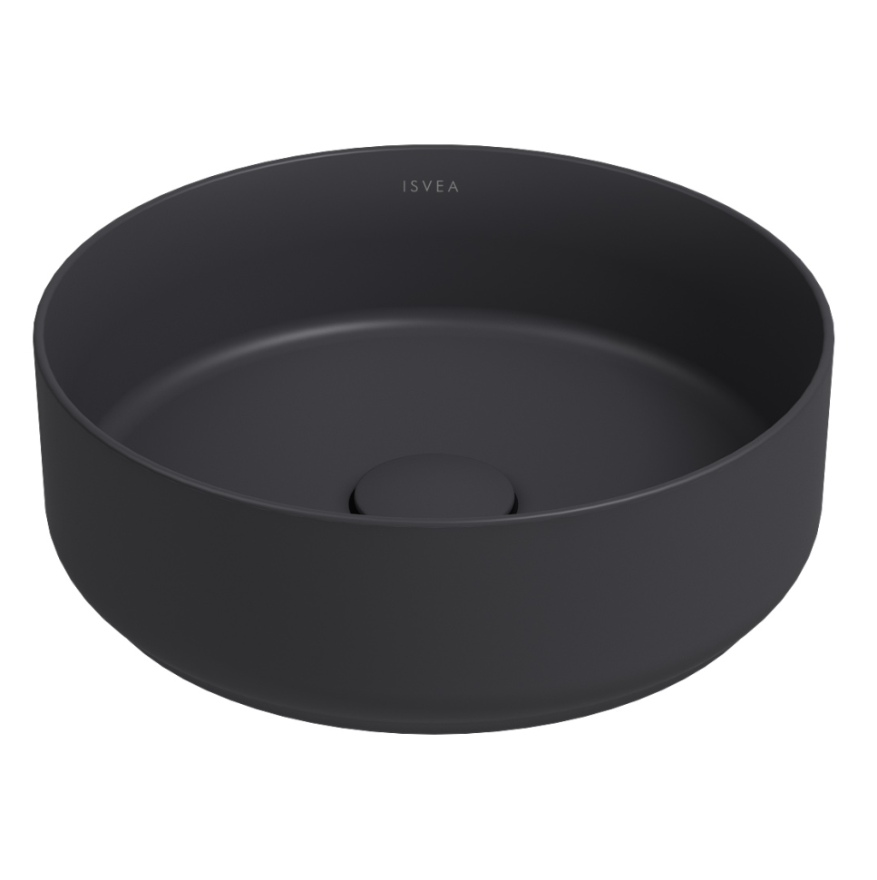 

Раковина Isvea Infinity 10NF65036SV-2C 36x36 см, антрацит матовый, 10NF65036SV-2C