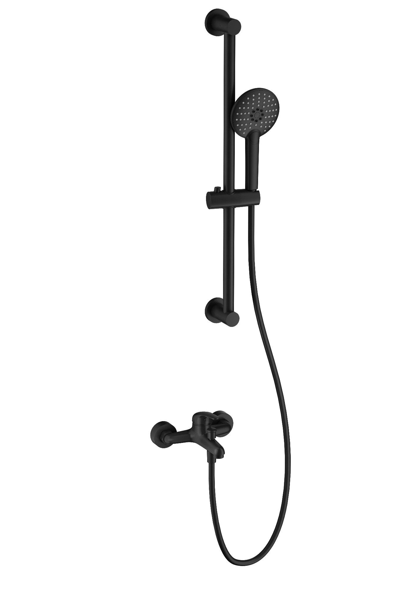 

Смеситель для ванны с душем Wonzon & Woghand WW-4560-MB черный, WW-4560-MB