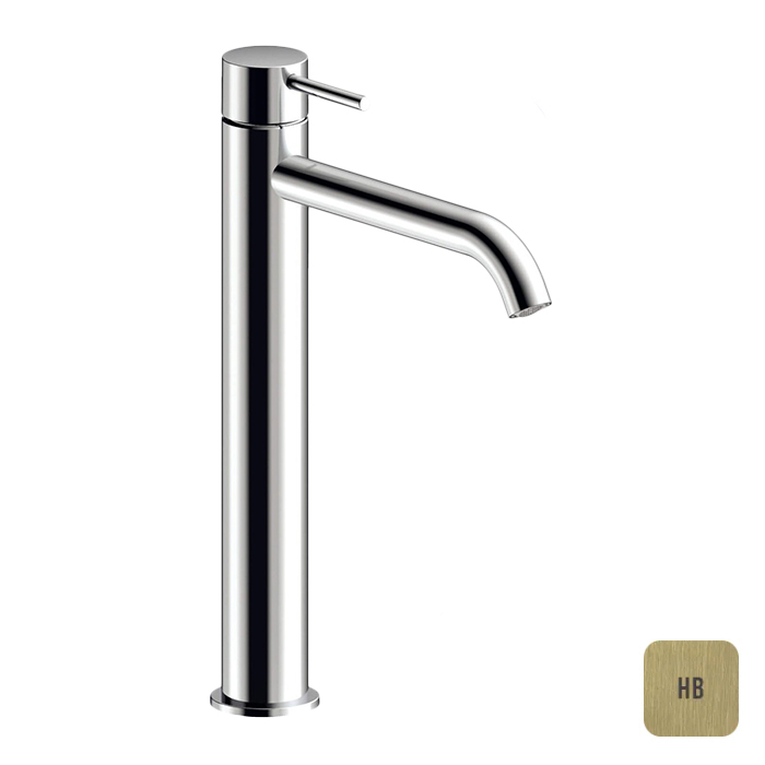 

Смеситель для раковины Almar E214002.HB высокий, латунь брашированная, E214002.HB