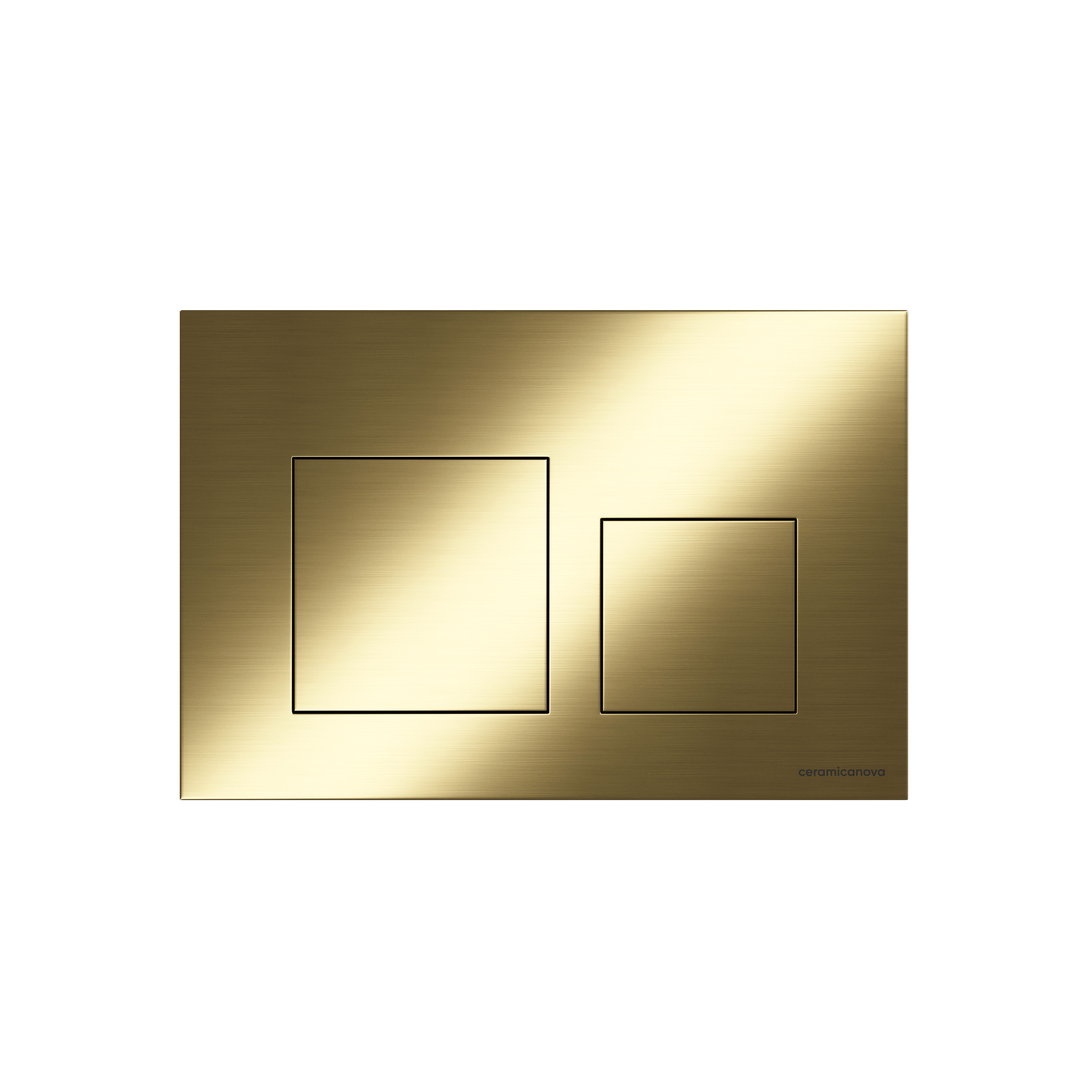 

Кнопка смыва Ceramicanova Balance Square CN12-002BG золото брашированное, CN12-002BG