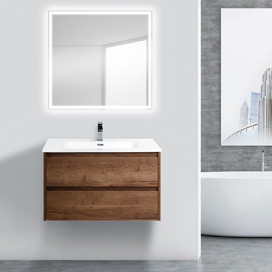 

Мебель для ванной BelBagno Kraft 39 80 rovere tabacco