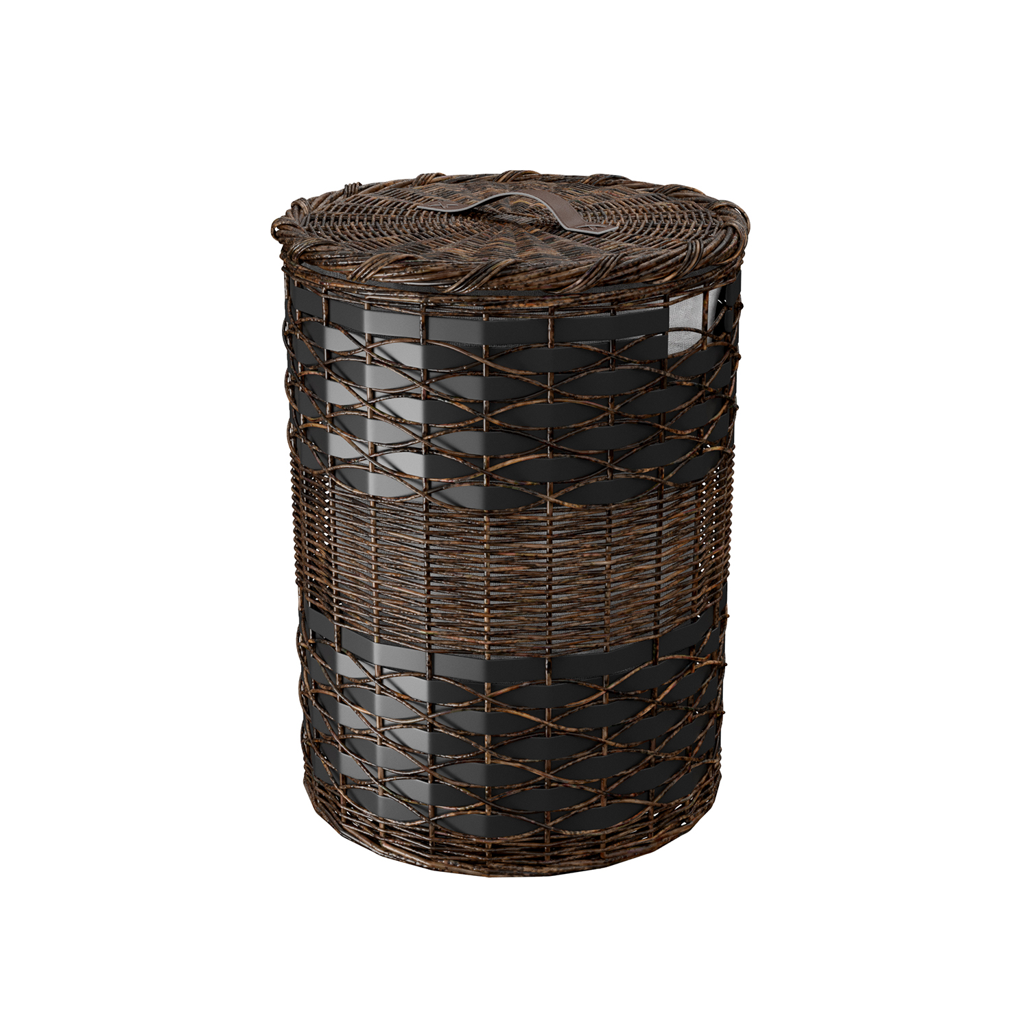 

Корзина для белья WasserKRAFT Bever WB-240-M коричневая, Коричневый, WB-240-M