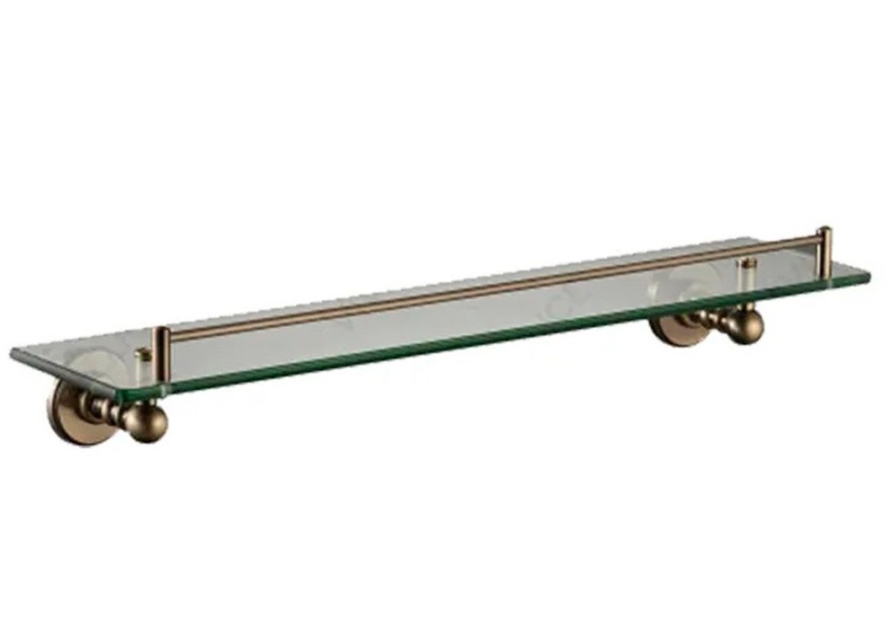 

Полка Felice Successo N 1020 BRONZO стеклянная, Бронза матовая, Successo N 1020 BRONZO