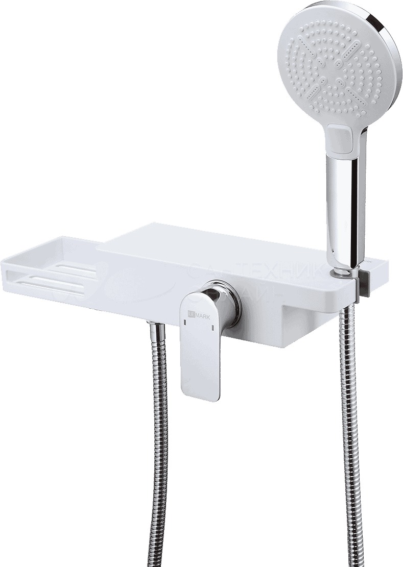 

Душевой комплект Lemark Unibox LM8078C + LM6903CW, Белый, LM8087C + LM6903CW