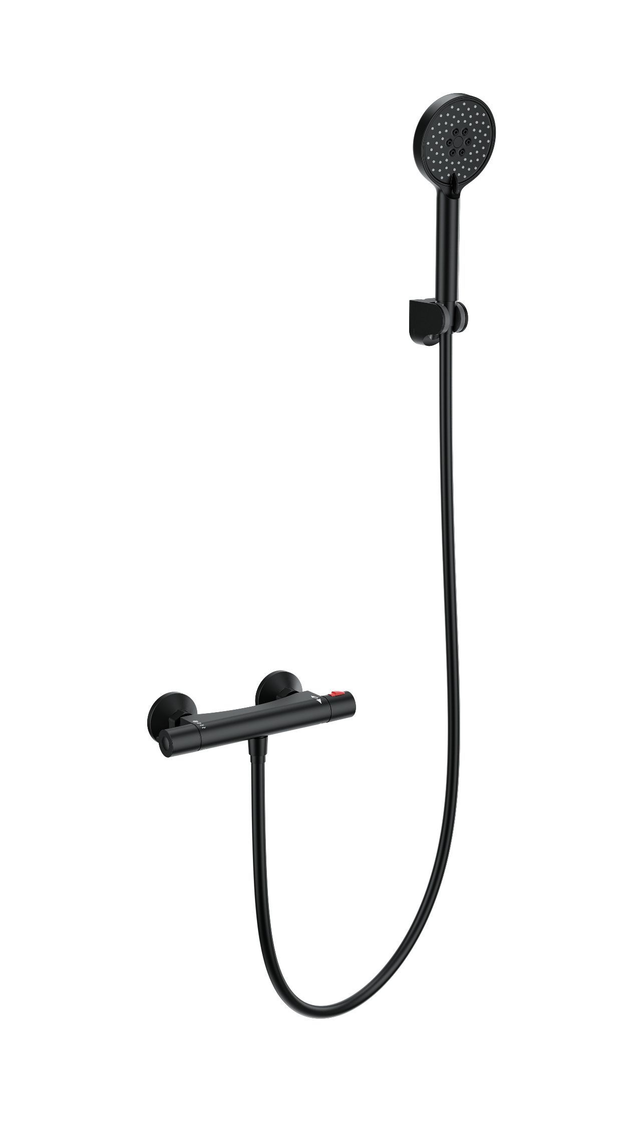 

Термостат для душа Wonzon & Woghand WW-B2005-A-MB черный, WW-B2005-A-MB
