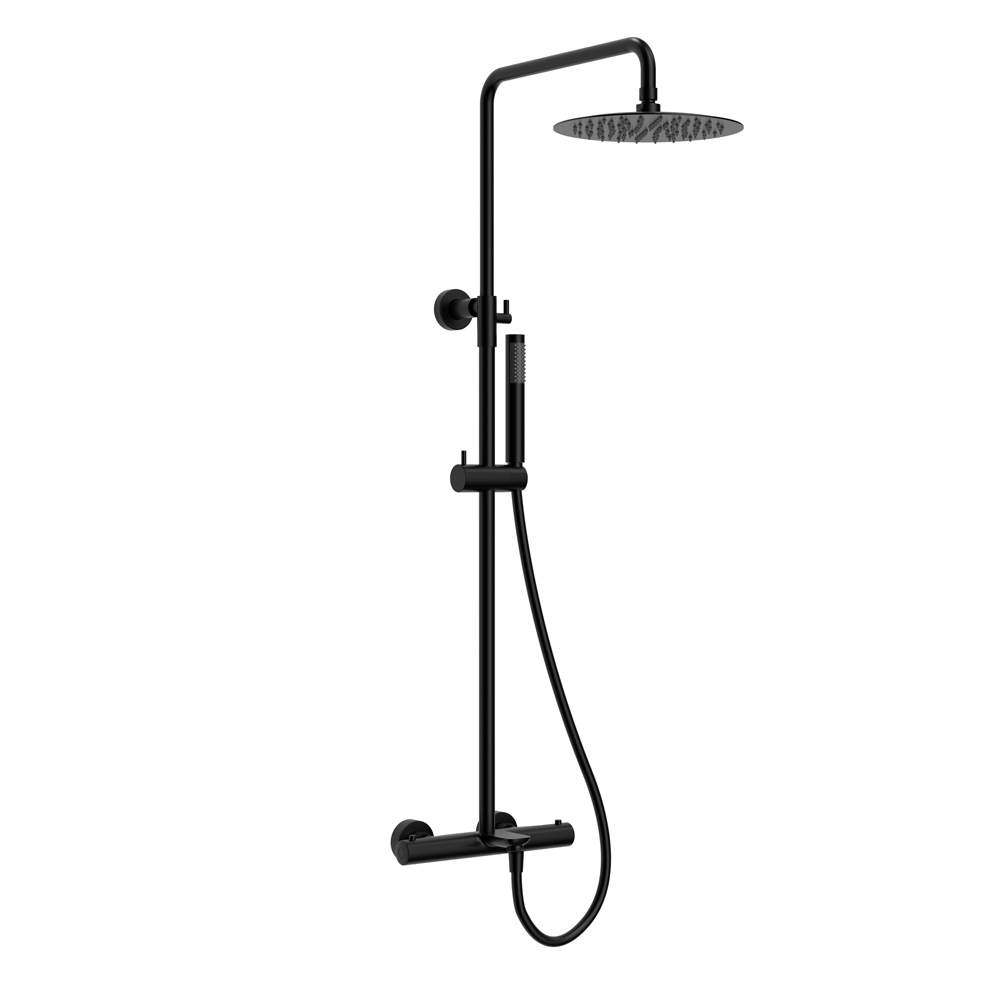 

Душевой комплект Raiber Graceful RPB-007 с термостатом, черный, RPB-007