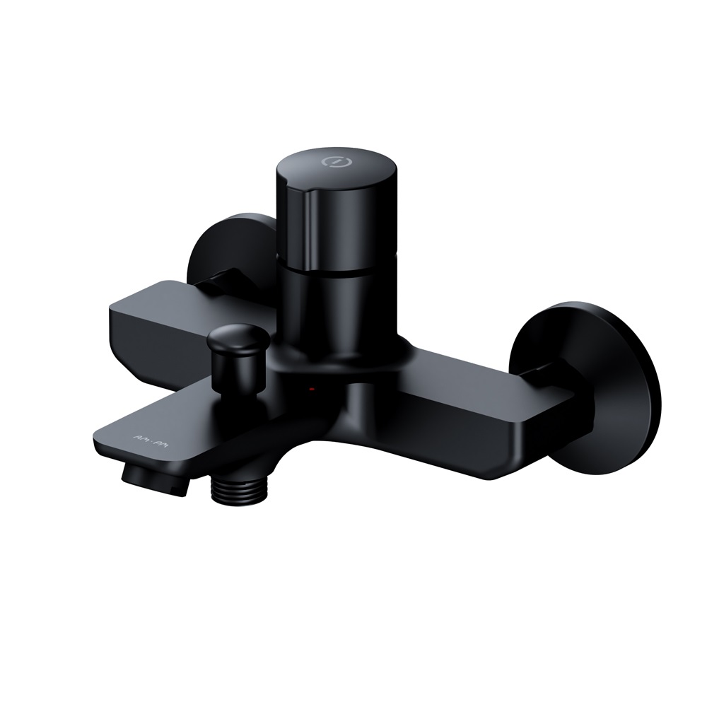 

Смеситель для ванны с душем Am.Pm X-Joy F85A10522 черный, F85A10522