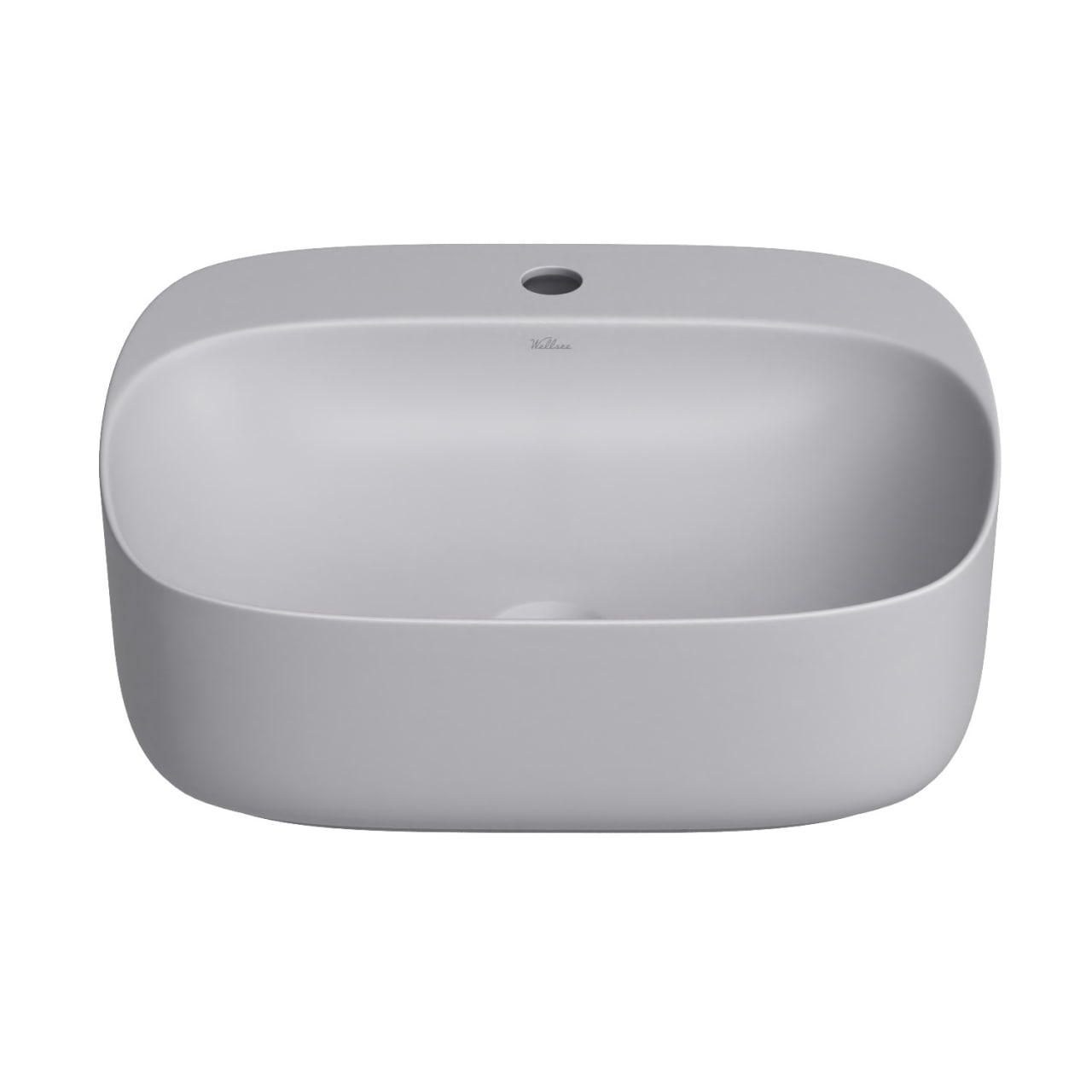 

Раковина накладная Wellsee Idal 326908000 серая, Серый, 326908000