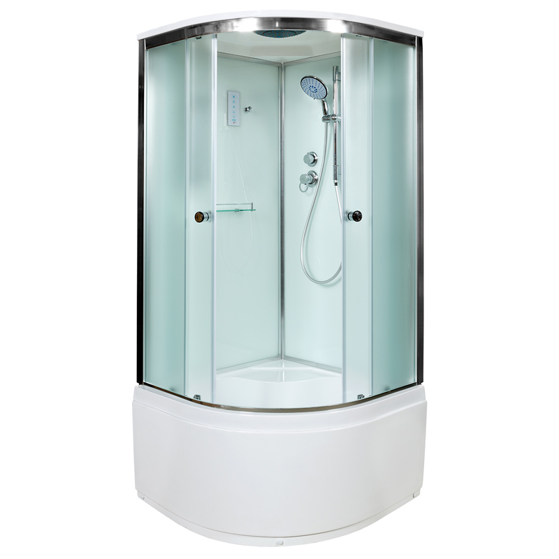 

Душевая кабина AvaCan D511SEL, 110х110х220 см, стекло матовое, профиль хром, D511SEL