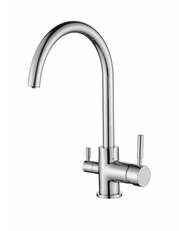 

Смеситель Emar Steel ЕС - 3007 для кухни, Хром, ЕС - 3007