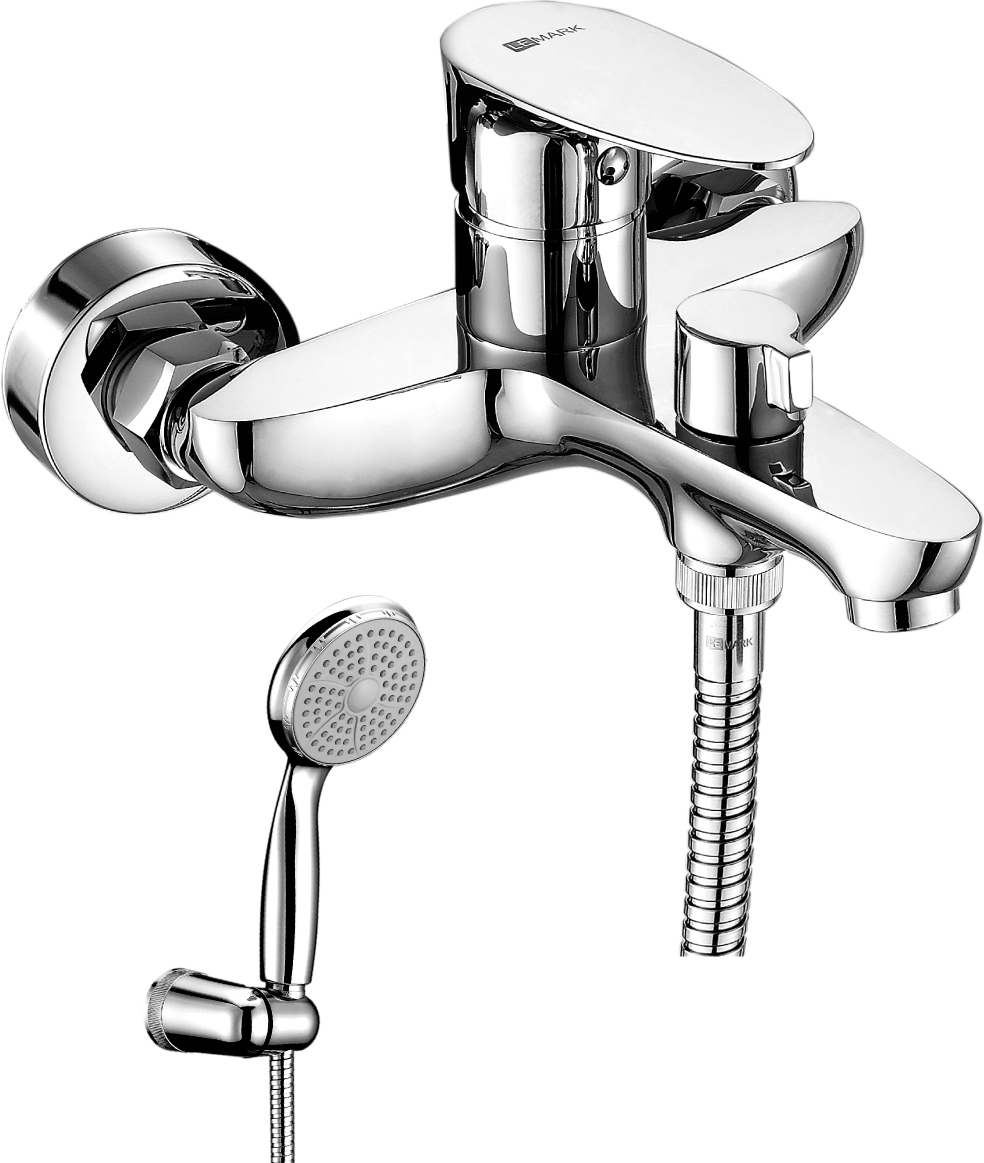 

Смеситель Lemark Nero LM0214C для ванны с душем, Хром, Nero LM0214C
