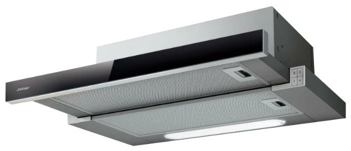 

Кухонная вытяжка Jetair Orion LX/GR/F/60/VT встраиваемая серая/черное стекло, LX/GR/F/60/VT