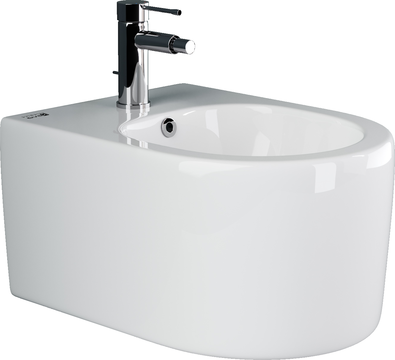 

Биде подвесное Ceramicanova Moments CN3004, Белый