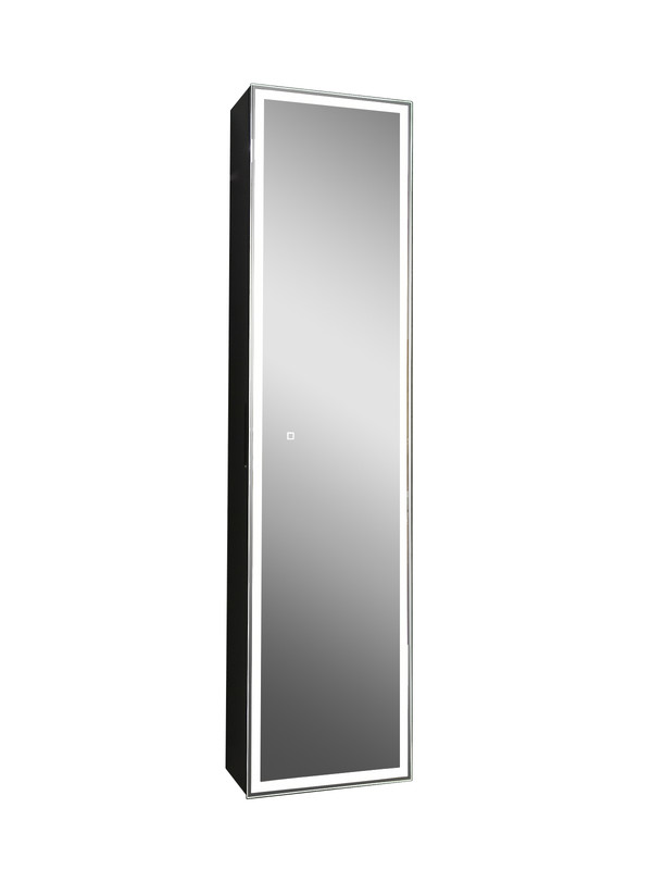 

Зеркало-шкаф Континент Mirror Box Black МВК050 40х160 см, Черный, МВК050