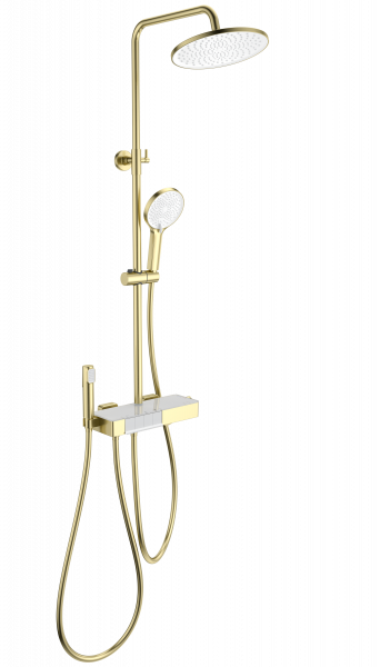 

Душевой гарнитур Wonzon & Woghand WW-B3580-BG золото, WW-B3580-BG