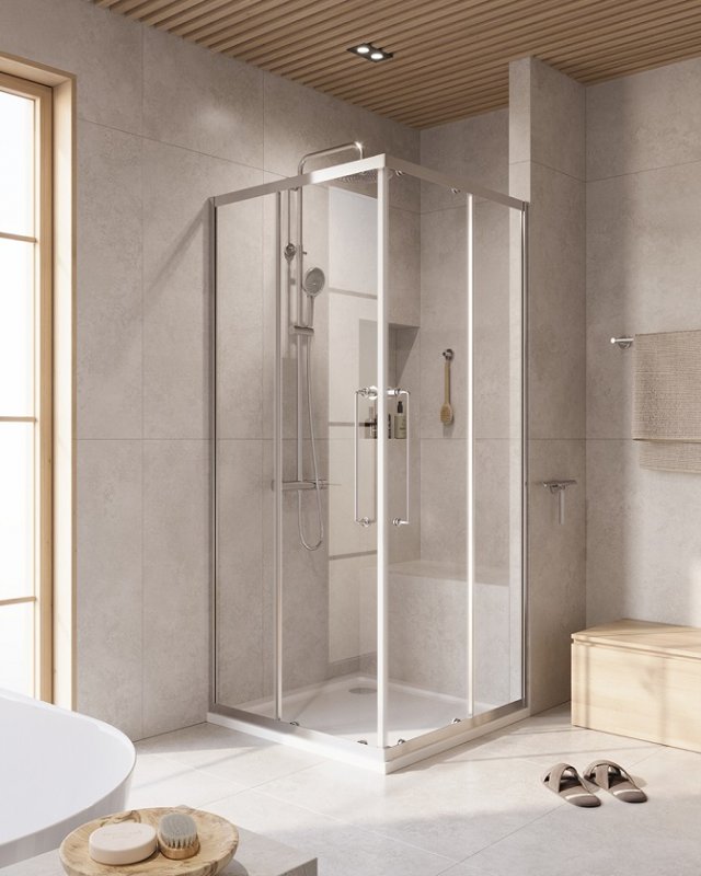 

Душевой уголок Cezares Relax-304-A-2-100-C-CR профиль хром, стекло прозрачное, RELAX-304-A-2-100-C-CR