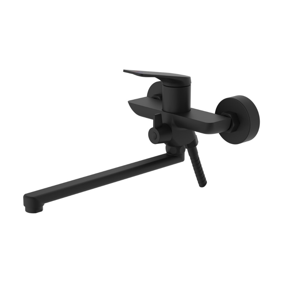 

Смеситель для ванны с душем Haiba HB22816-7 черный, HB22816-7