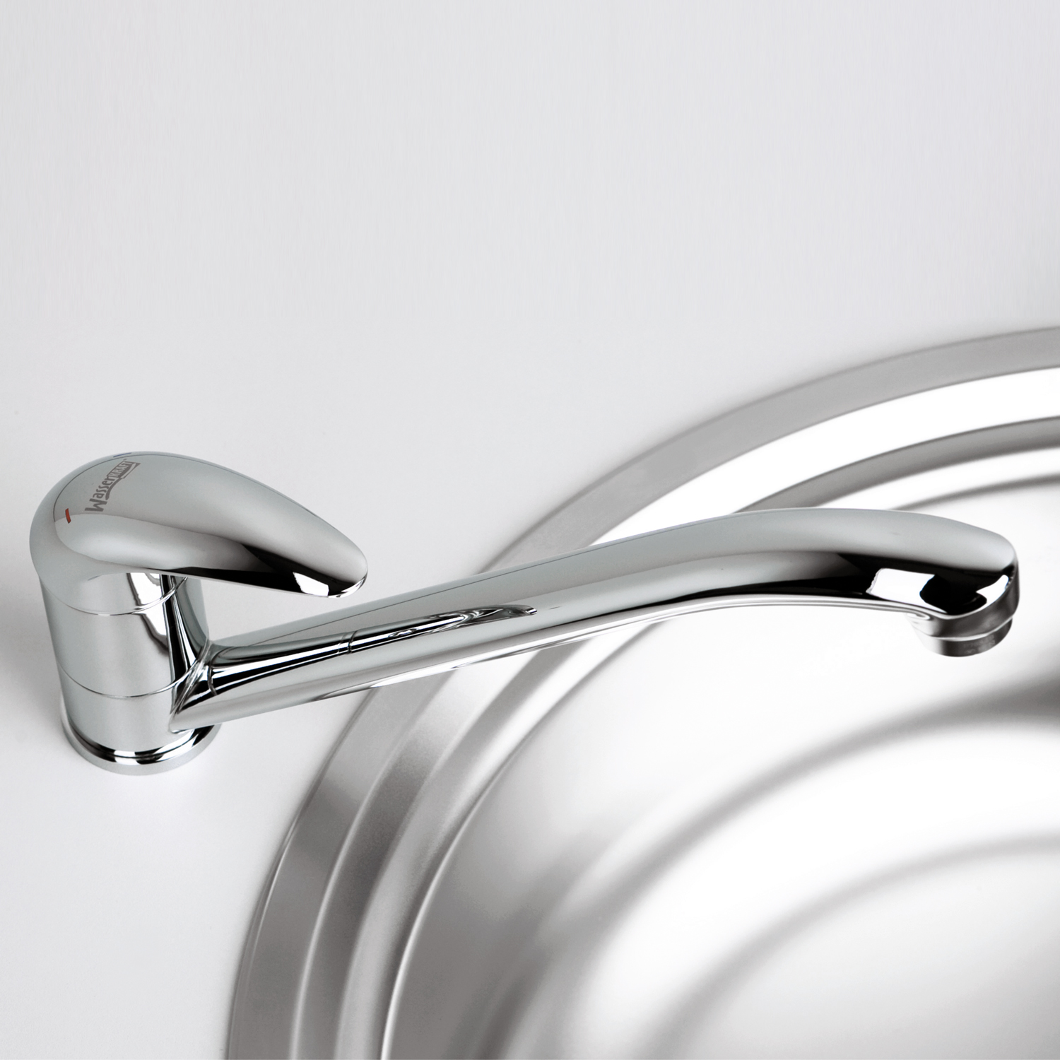 

Смеситель для кухонной мойки WasserKRAFT Isen 2607, Хром, Isen 2607
