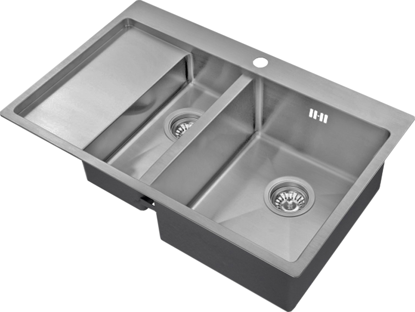 

Мойка кухонная Zorg Inox R 5178-2-R, Сталь