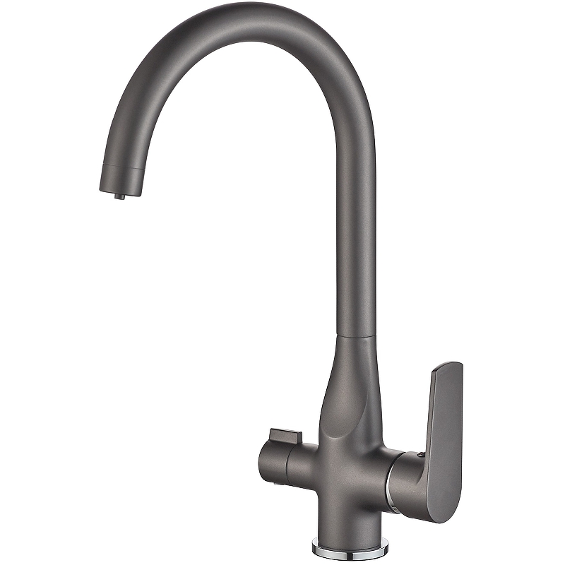 

Смеситель Haiba HB76533-3 для кухни пепельный, HB76533-3