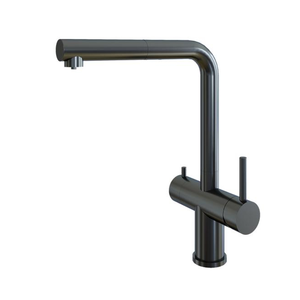 

Смеситель для кухонной мойки Grandex Aqua Handy-P 9020963 графит, 9020963