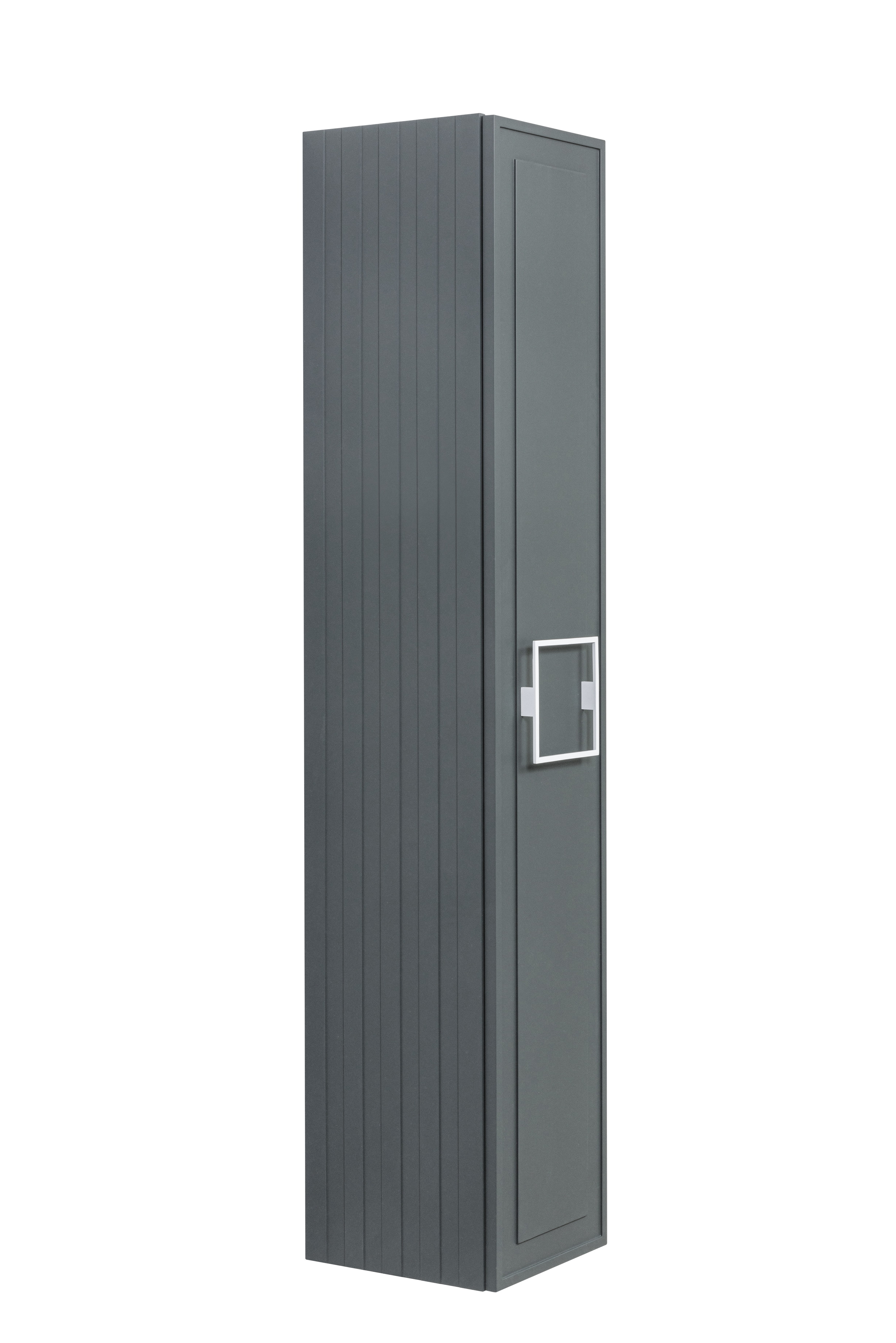 

Шкаф-пенал La Fenice Cubo Grigio 30 серый, Серый матовый, Cubo Grigio 30