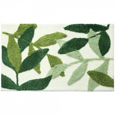 

Коврик Carnation Home Fashions Freshness 50х80, Белый / зеленый, R58NES