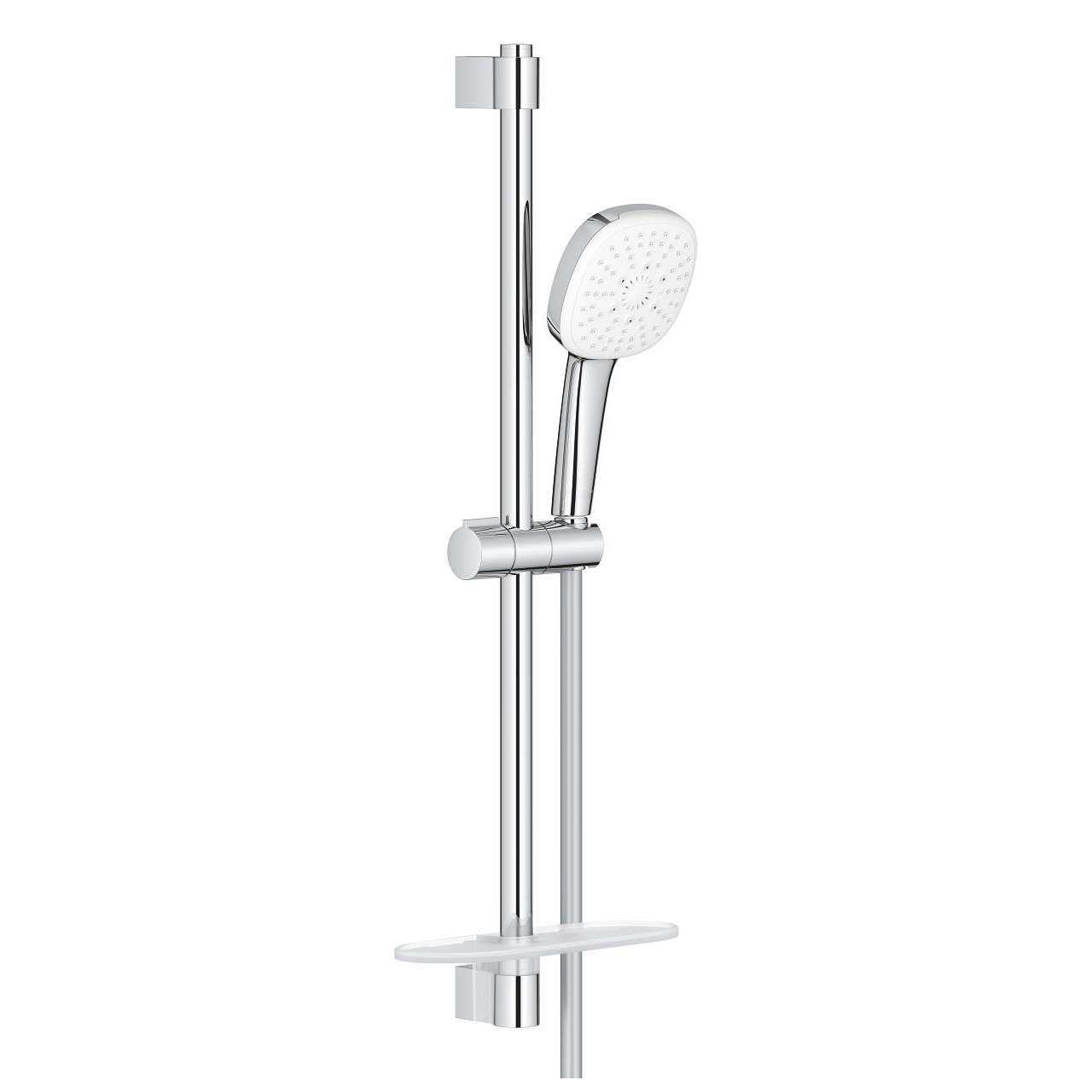 

Душевой гарнитур Grohe Tempesta Cube 110 3jet 27576003 с полочкой, Хром, 27576003