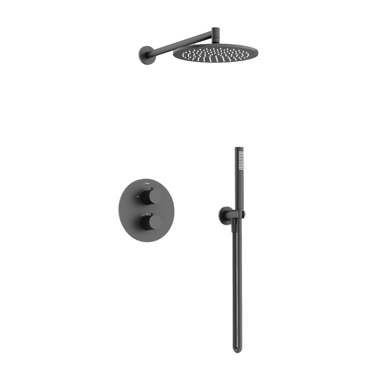 

Душевой комплект Sancos Etna SC9010MB черный матовый, SC9010MB
