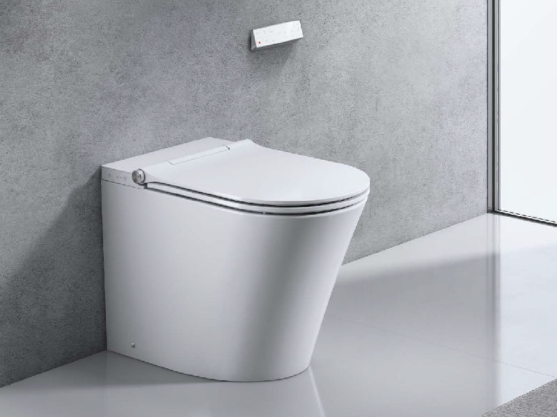 

Унитаз приставной Uni-Flow Mi Smart CB1088ZR с крышкой биде и пультом дистанционного управления, белый, CB1088ZR