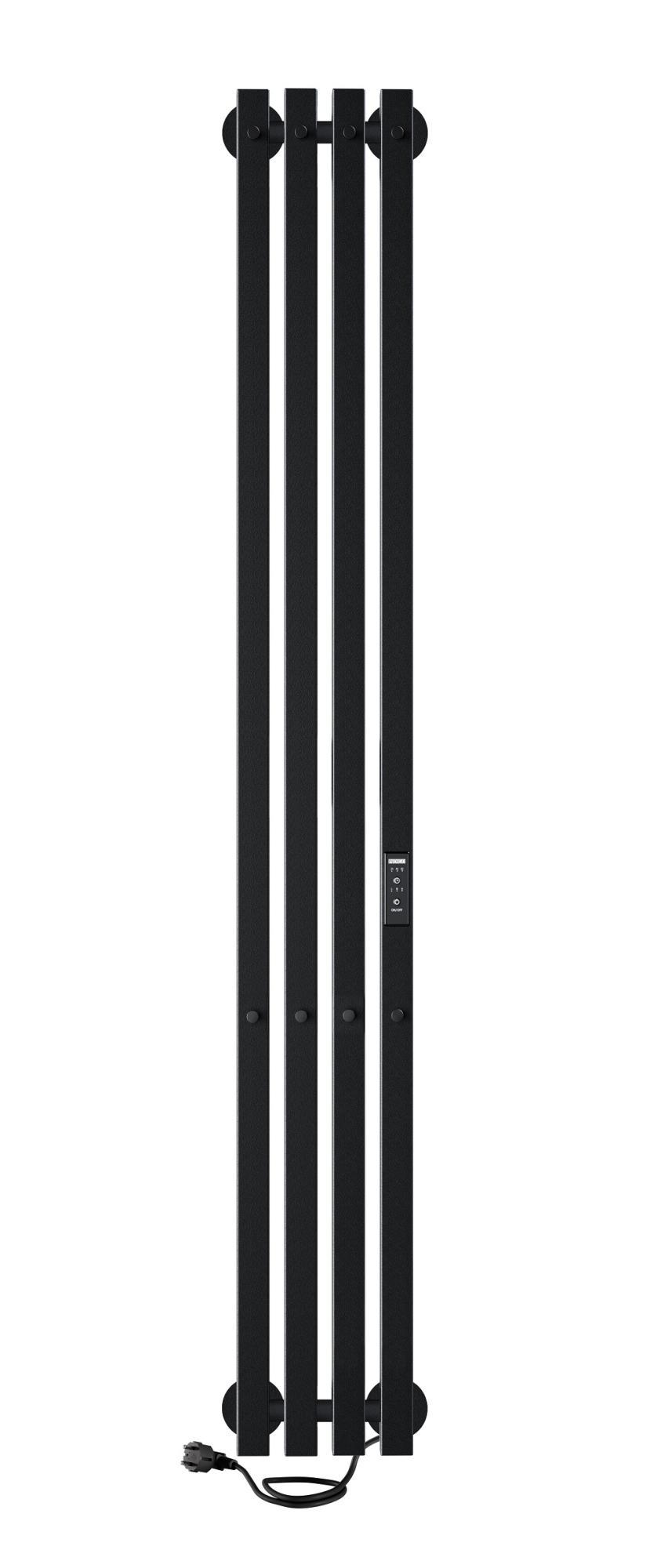 

Электрический полотенцесушитель Indigo Style PRO 120х18 см, черный муар LSPRE120-18BRRt, LSPRE120-18BRRt