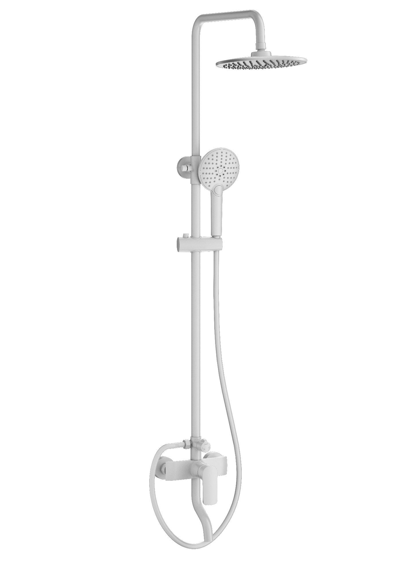 

Душевой комплект Wonzon & Woghand WW-AE3354-MW белый, WW-AE3354-MW