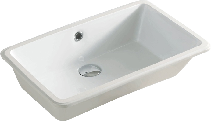 

Раковина ArtCeram Gea GEL001 встраиваемая снизу 53х34 см, Белый, Gea GEL001