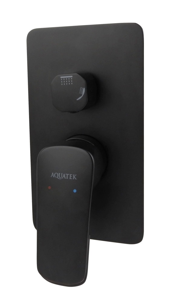

Смеситель для ванны Aquatek Вега AQ1046MB, Черный, AQ1046MB