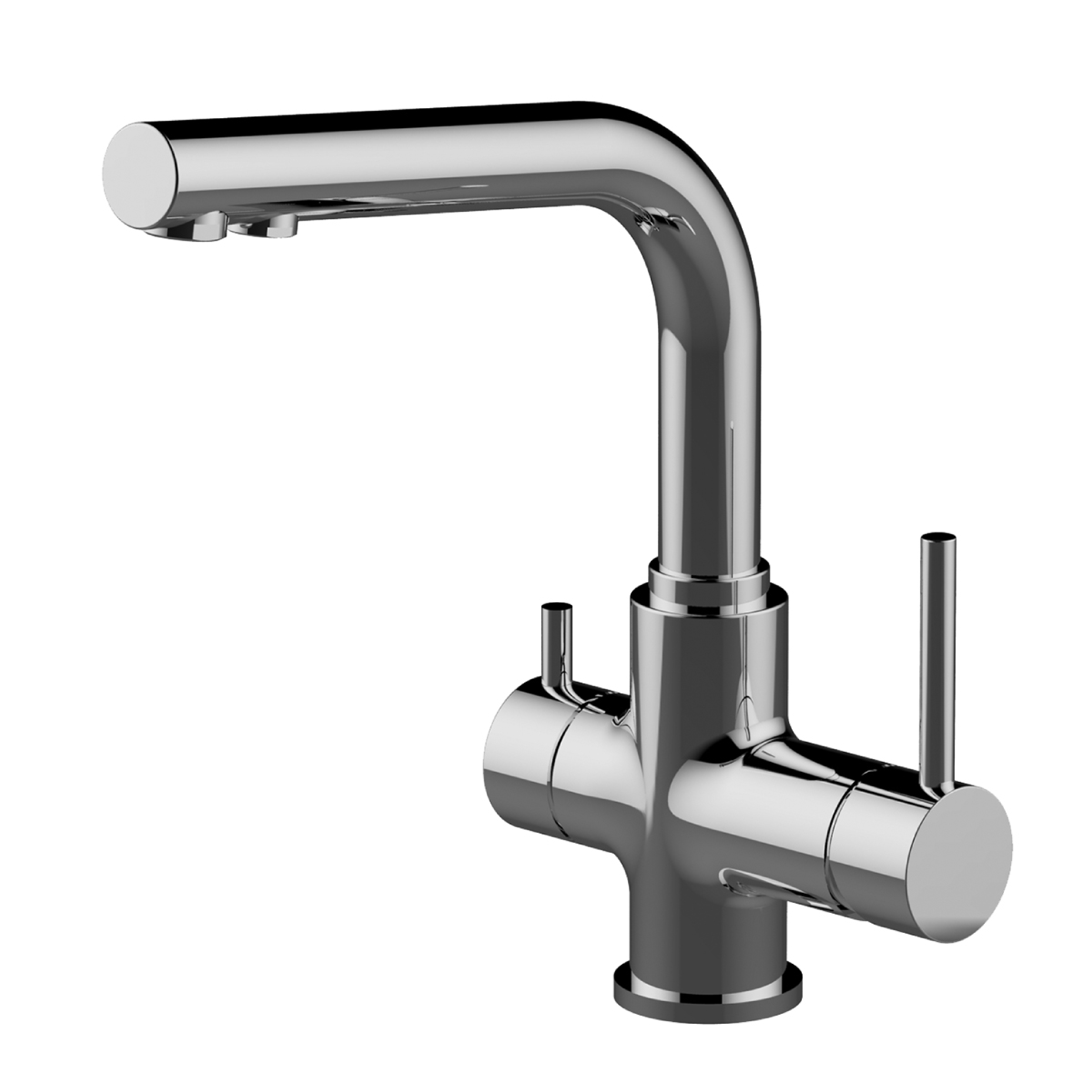 

Смеситель для кухонной мойки Lemark Comfort LM3061C, Хром, LM3061C