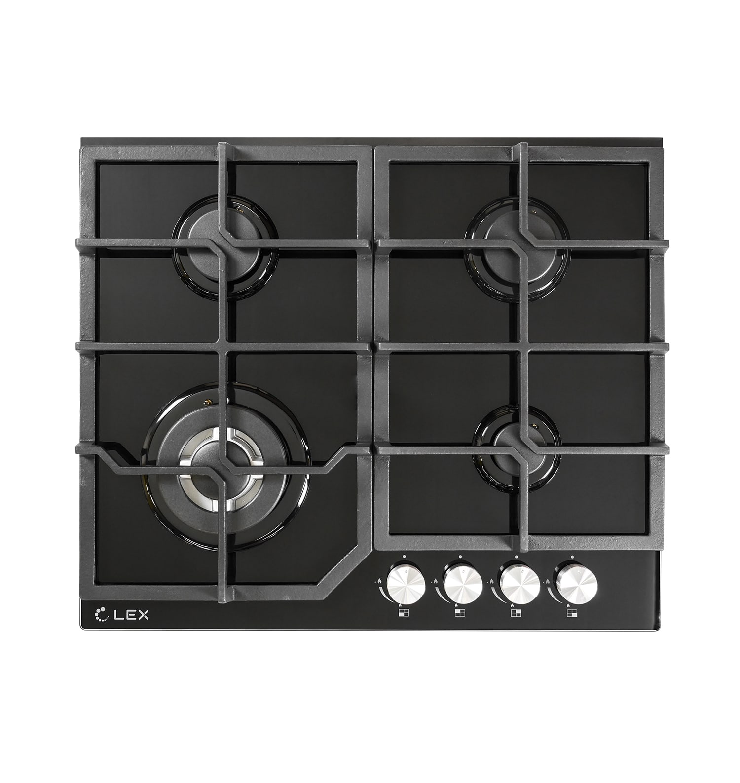 

Варочная поверхность LEX GVG 640-1 BL газовая, черная, 640-1 BL