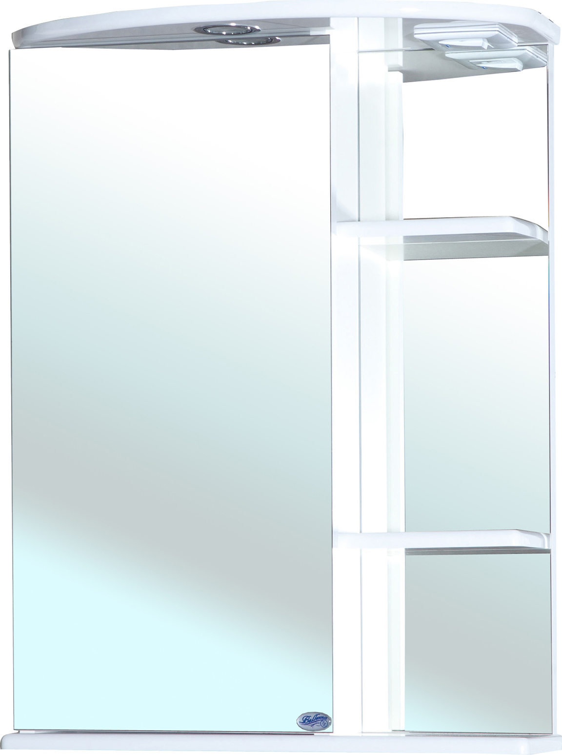 

Зеркало-шкаф Bellezza Нарцисс 55 L, Белый, Нарцисс 55
