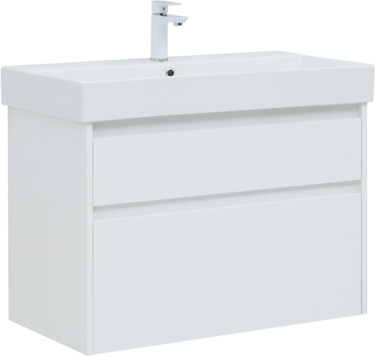 

Тумба с раковиной Aquanet Nova Lite 85 белый (2 ящика), Nova Lite 00249936