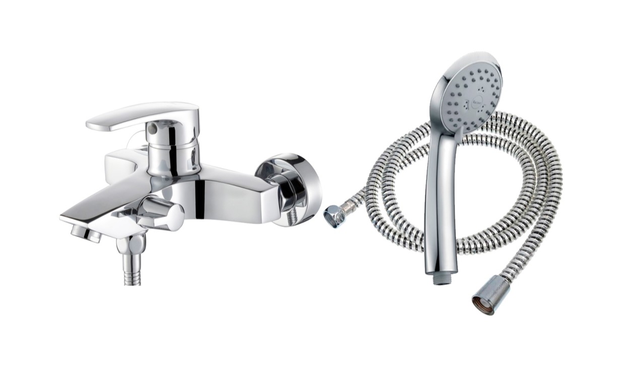 

Смеситель Kaiser Guss 68022 для ванны с душем, Хром, Guss 68022