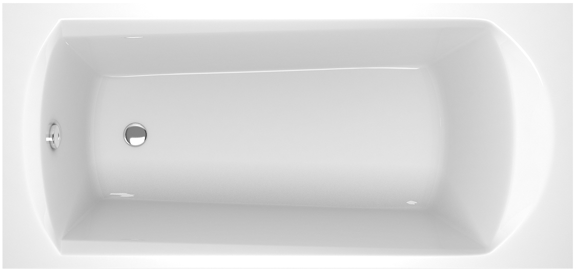 

Акриловая ванна Ravak Domino 170x75, Белый