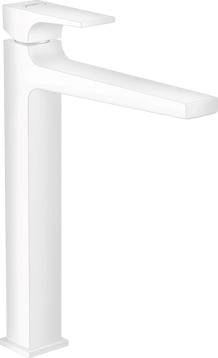 

Смеситель Hansgrohe Metropol 32512700 для раковины, с донным клапаном Push-Open, Белый