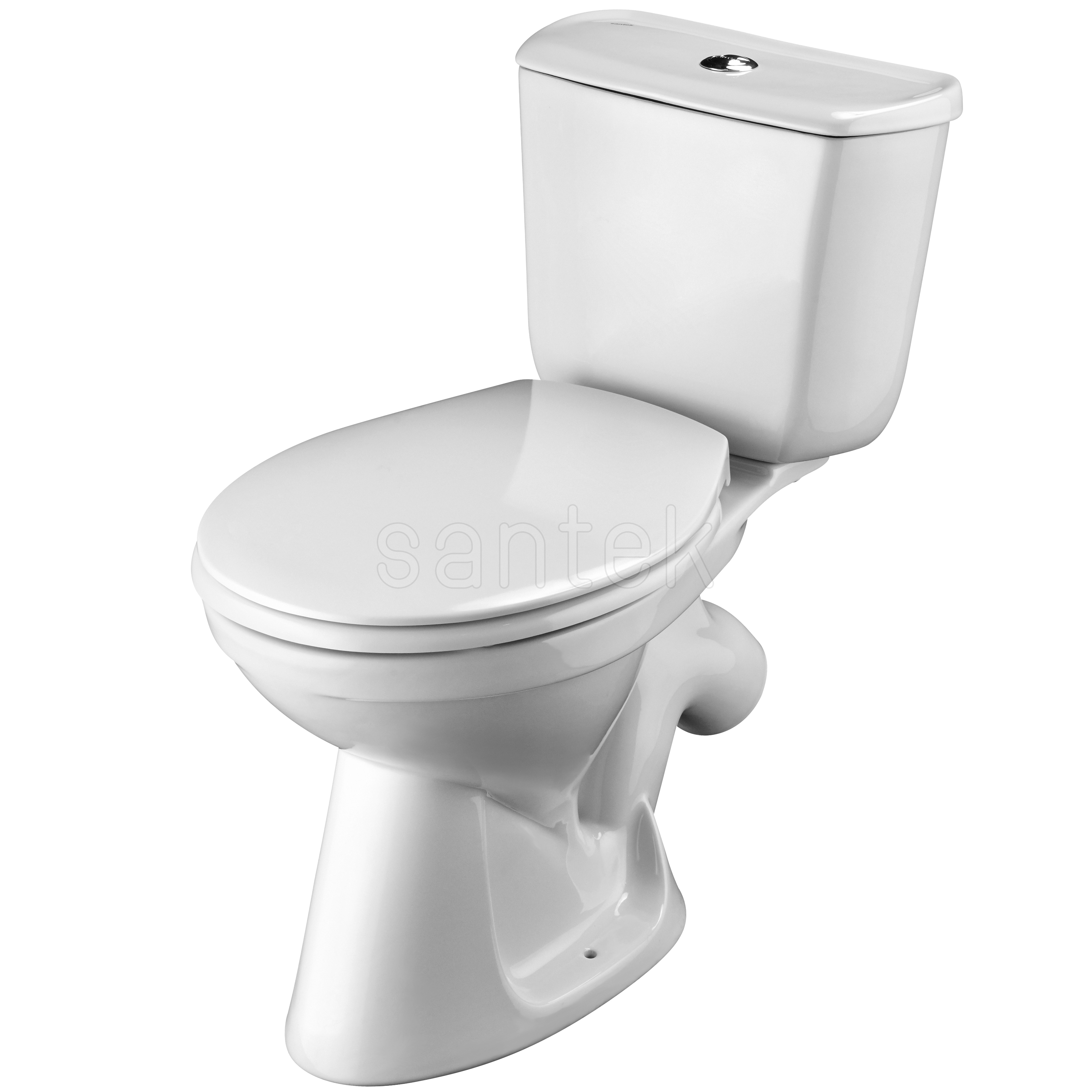 

Унитаз-компакт Santek Бриз 1WH302138 сидение дюропласт, Белый, Бриз 1WH302138