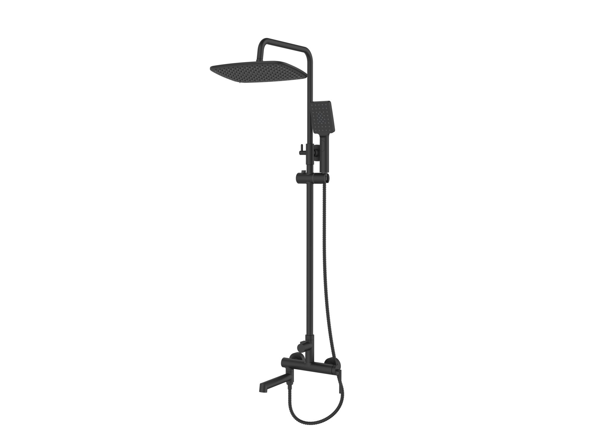 

Душевая стойка BelBagno Acqua ACQUA-VSCM-NERO со смесителем, черный, ACQUA-VSCM-NERO
