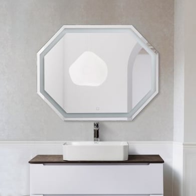 

Зеркало BelBagno SPC-OTT-1000-800-LED-TCH с подсветкой и сенсорным выключателем