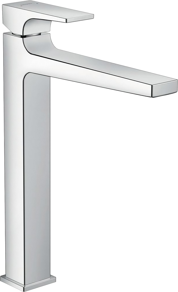 

Смеситель Hansgrohe Metropol 32512000 для раковины, с донным клапаном Push-Open, Хром, Metropol 32512000